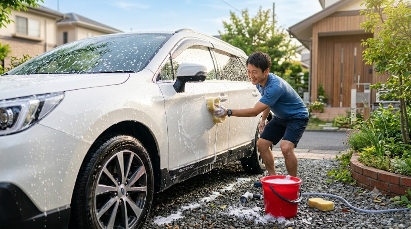 夏の洗車 完全ガイド|虫汚れ・水シミを防ぐ5ステップと時短コーティング【2026年】