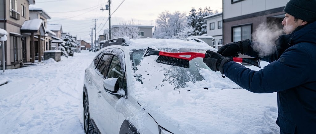 スノーブラシおすすめ5選【2026年版】｜車を傷つけない雪下ろし