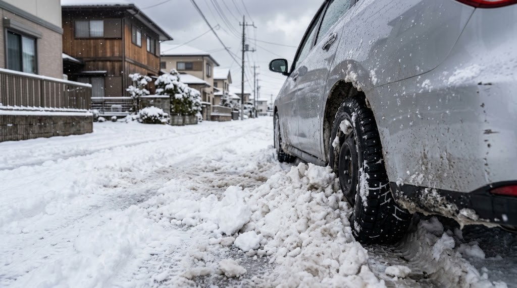 雪道でスタック・立ち往生したら｜一酸化炭素中毒の防ぎ方